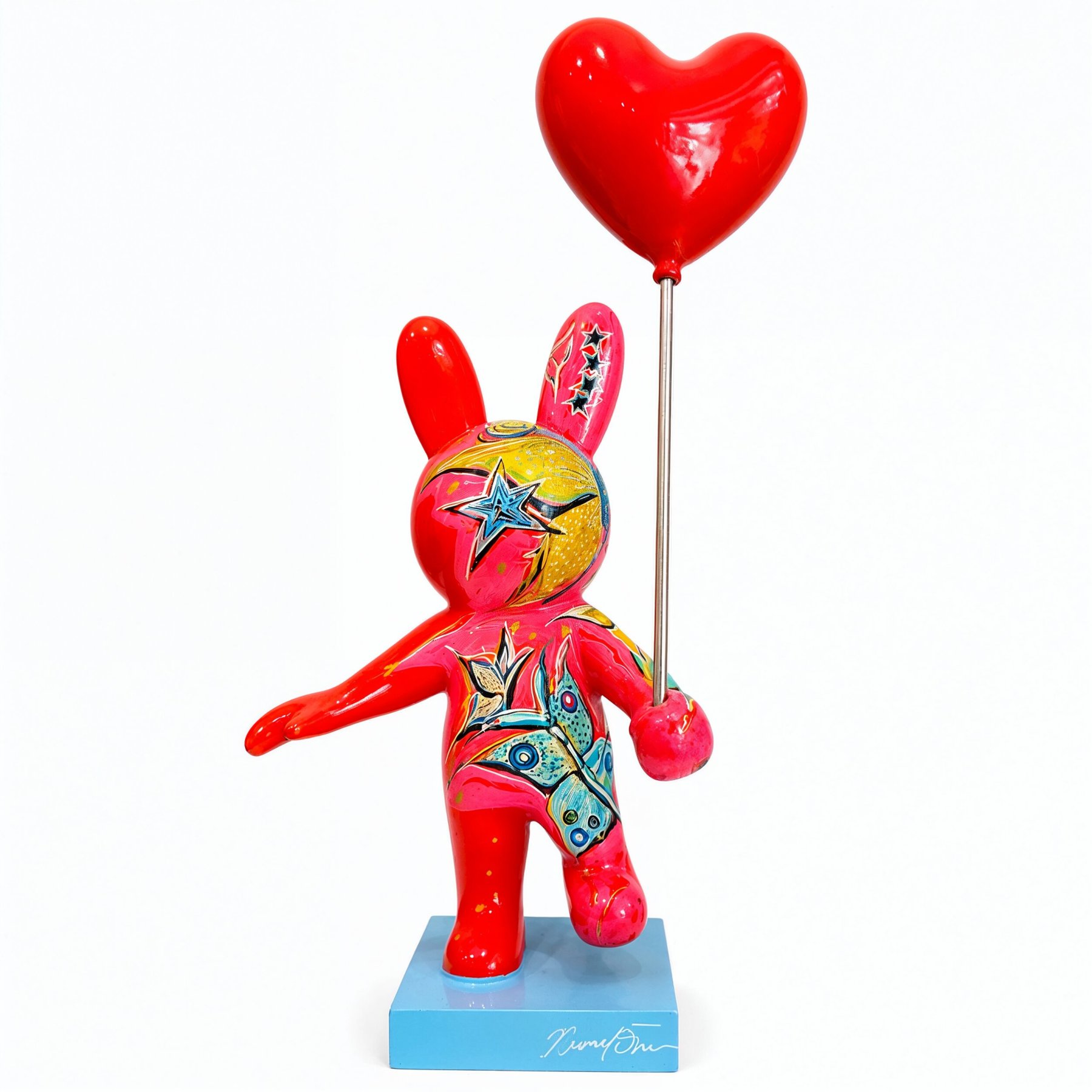 Miro Symphony of Flowers NÖ-MI-04, pop-art sculpture by Nursel Önen